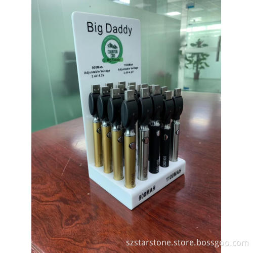 cbd battery display stand with compatible price